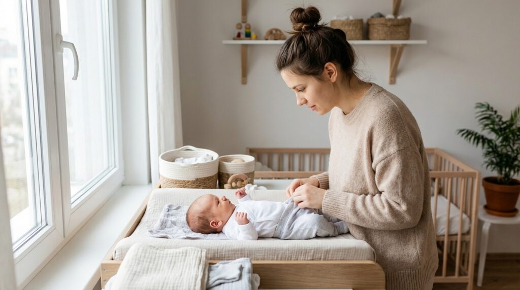 Jak ubierać noworodka w domu, a jak na spacer?